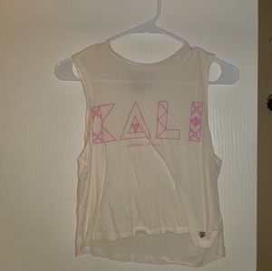 Kendall and Kylie crop top